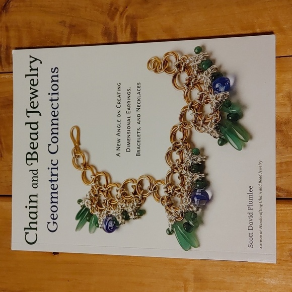 💚Chain and Bead Jewelry Geometric Connections Book - Picture 1 of 7